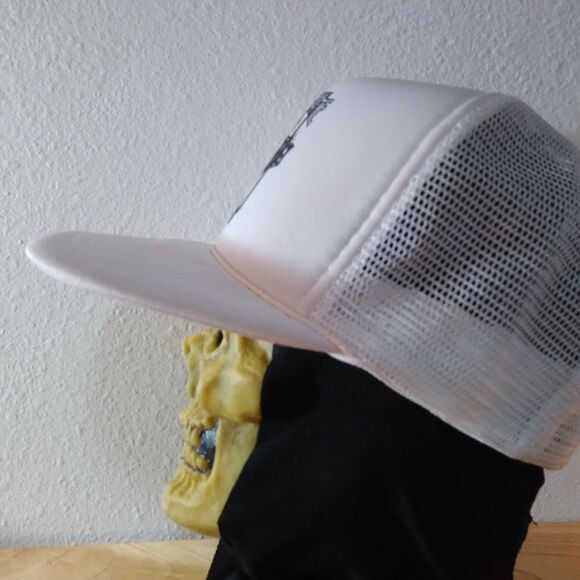 Deadstock Vintage Silver State Raceway Carson City Rope Snap Back Trucker Hat - Picture 3 of 8